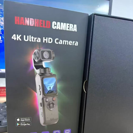 Handheld 4K Sports Camera with Gimbal Action Cameras product image 4