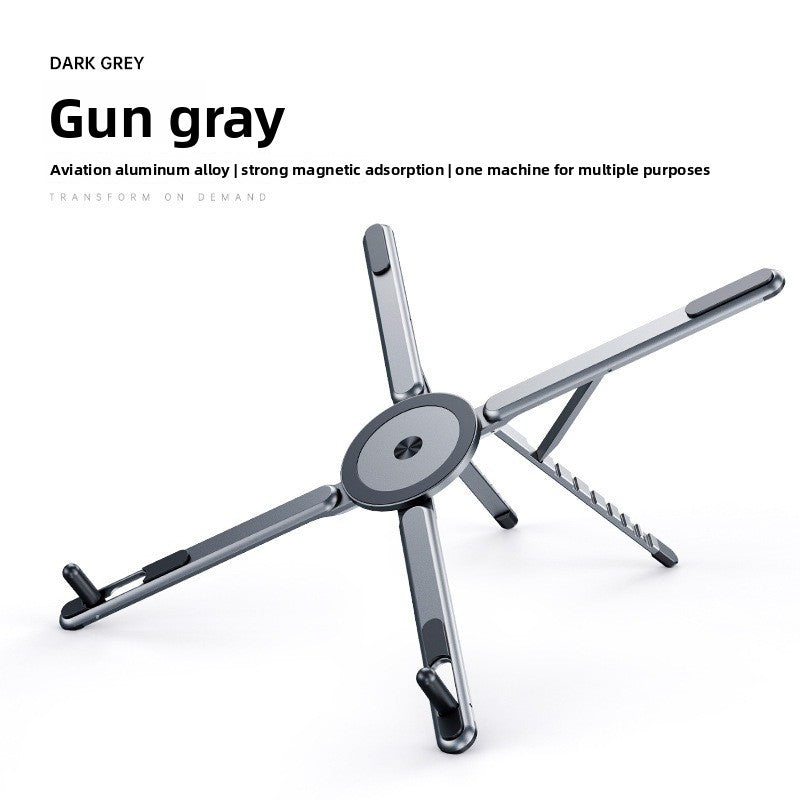 Magnetic Aluminum Alloy Folding Phone Stand Tripod