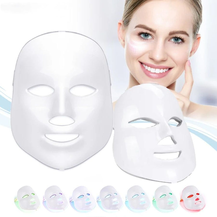 7-Color LED Facial Mask - product details