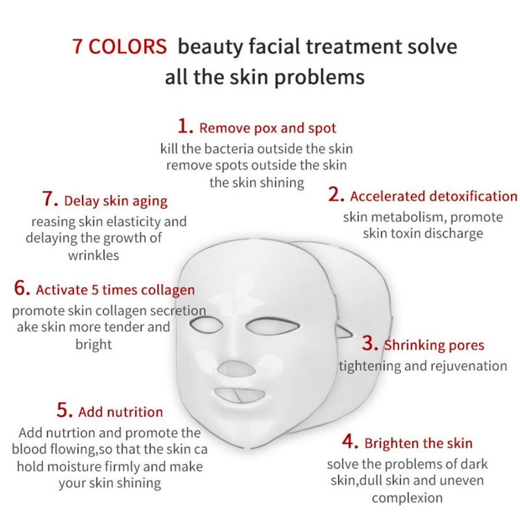 7-Color LED Facial Mask5
