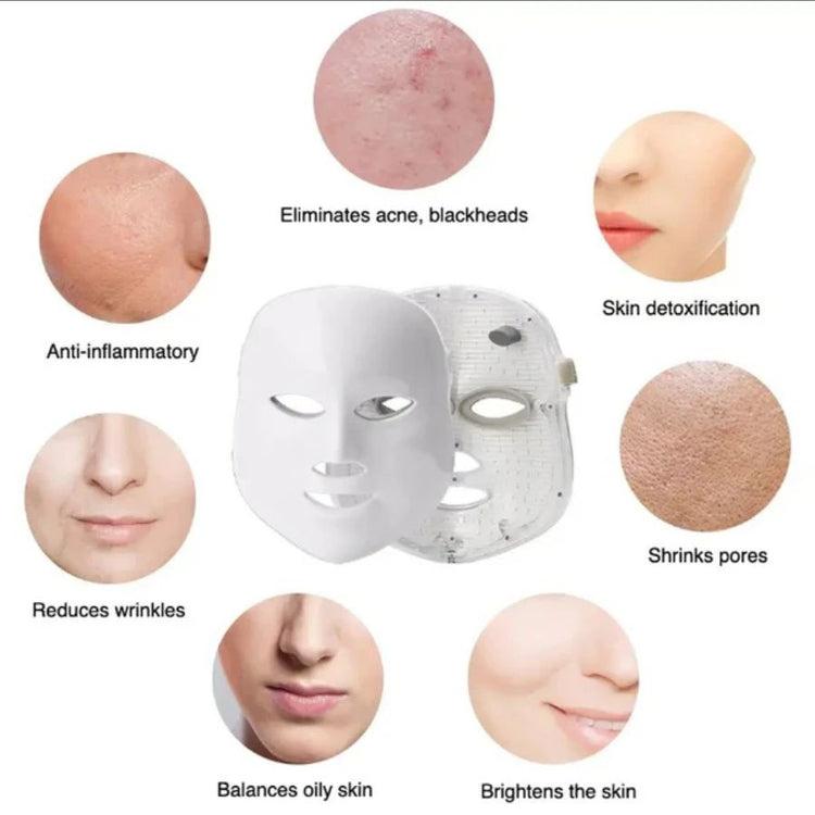 7-Color LED Facial Mask7