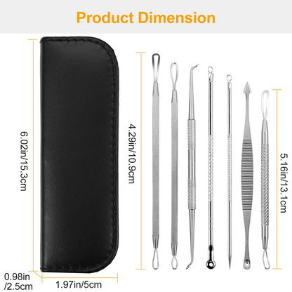 7-Piece Blackhead Extractor Kit detail view 2