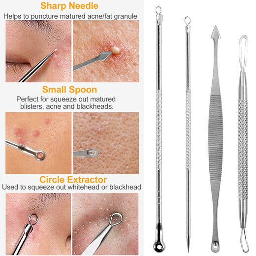 7-Piece Blackhead Extractor Kit detail view 3