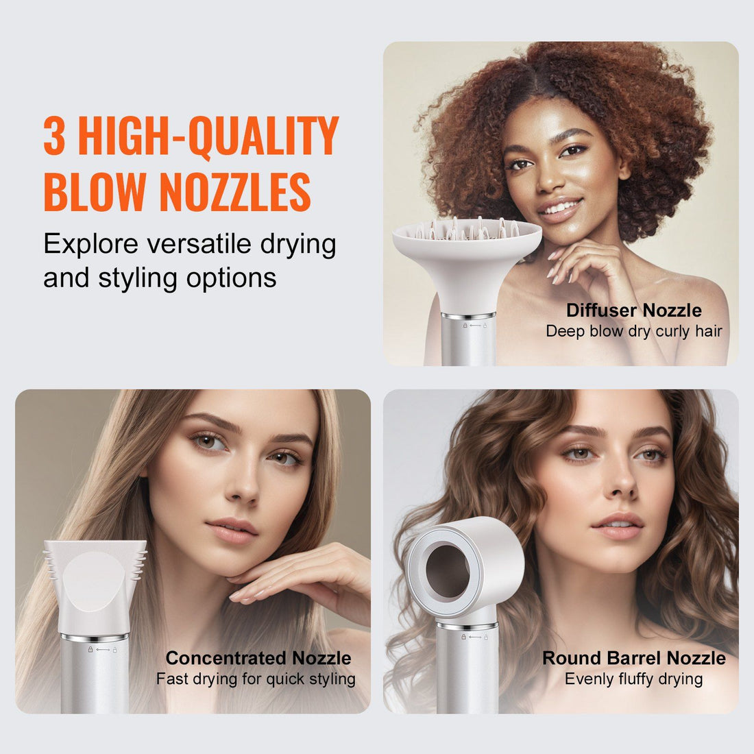 7-in-1 Professional Hair Dryer Brush detail view 3