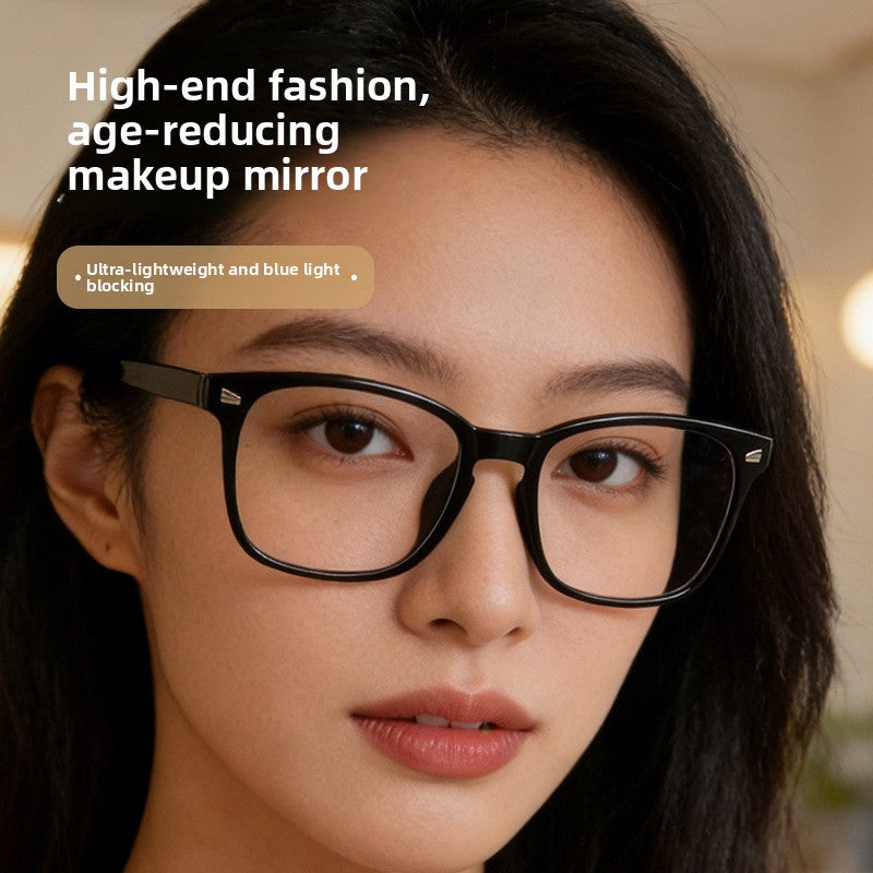 Anti Blue Light Large Frame Non-Prescription Computer Glasses for Men Women