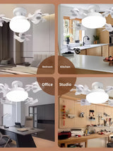 Remote Control LED Ceiling Fan Light