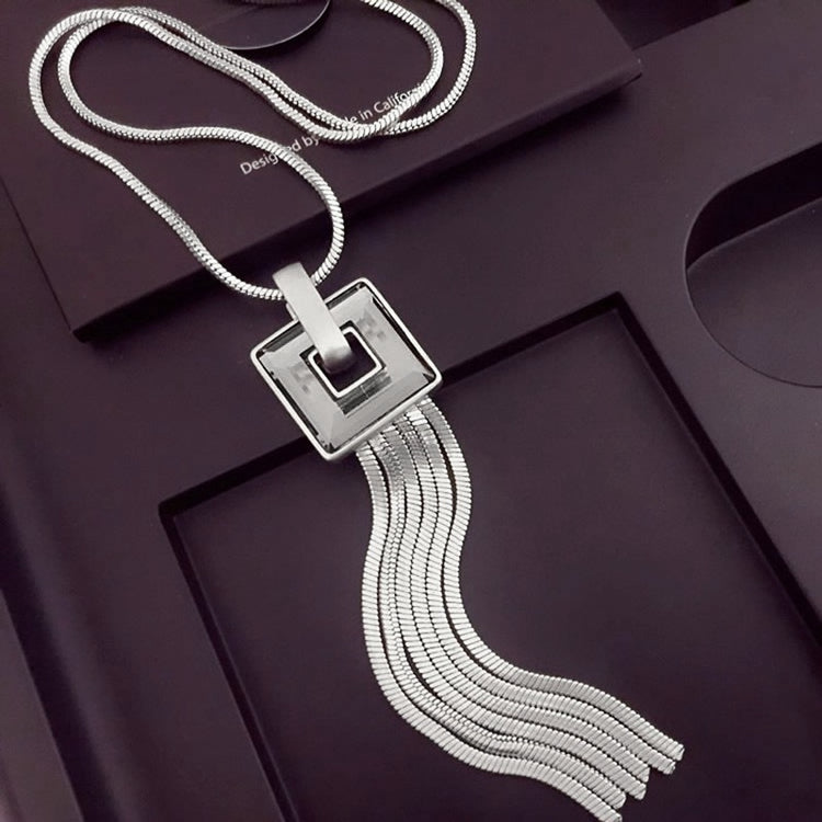 Long Necklace, Sweater Necklace, Accessory Necklace - Image 12