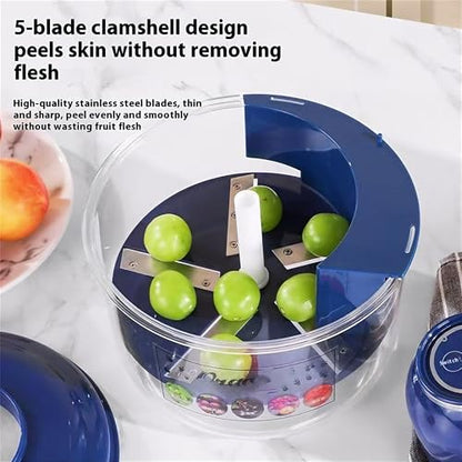 Electric garlic peeler size and footprint on a kitchen counter