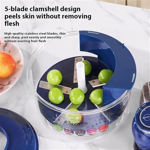 Electric garlic peeler size and footprint on a kitchen counter