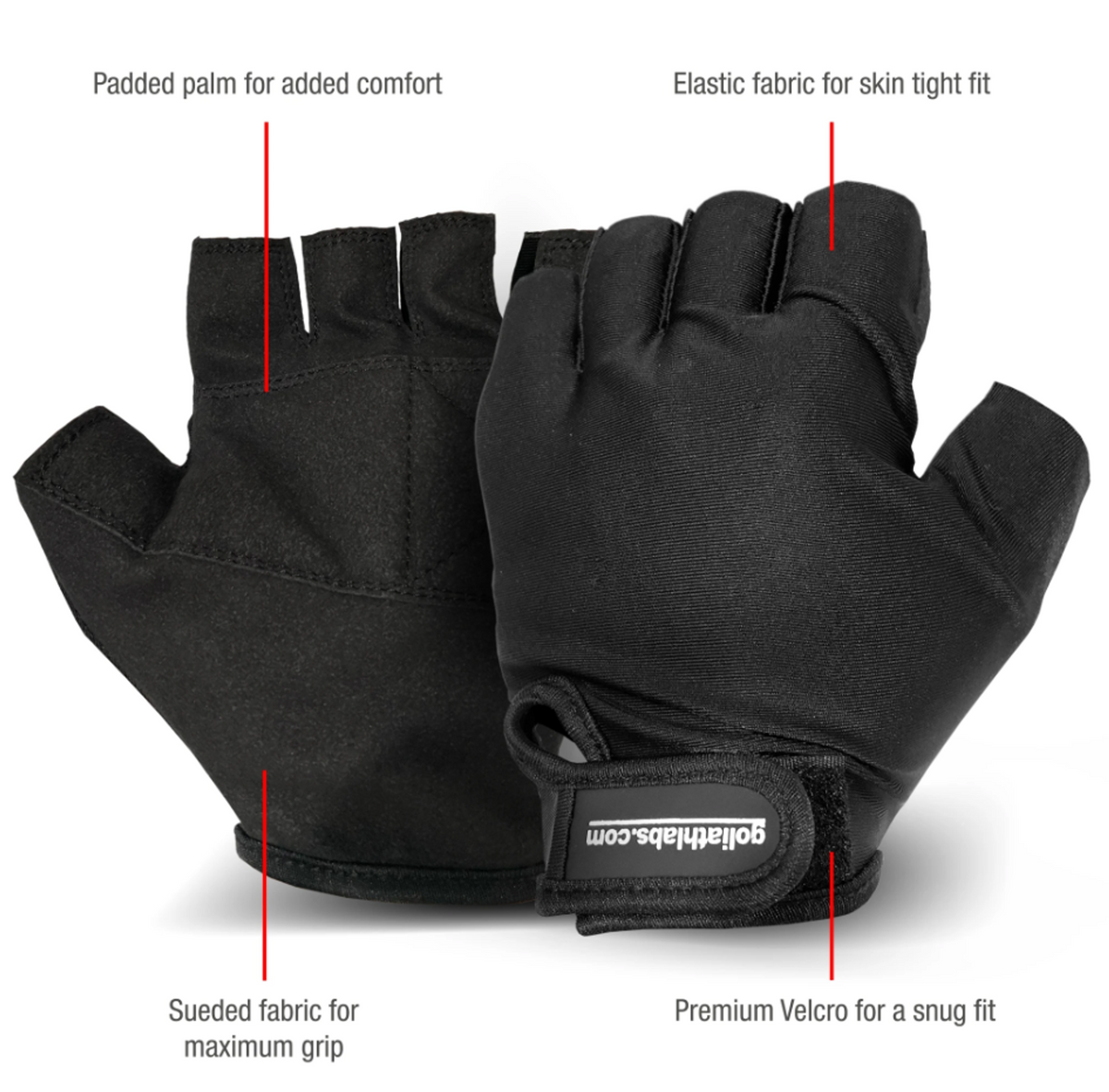 Goliath Labs Fitness Gloves (Extra Large)