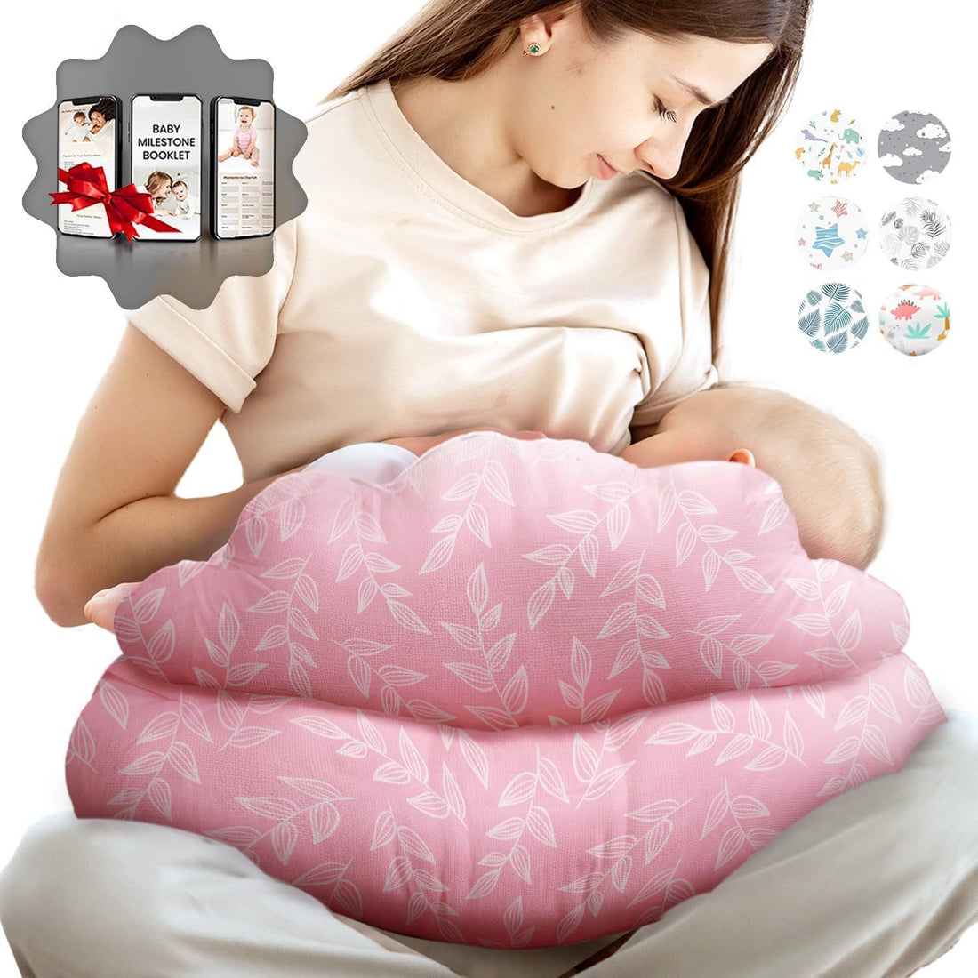 Multifunctional Detachable U-Shape Maternity and Nursing Pillow