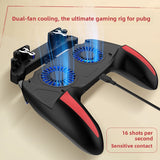 H10 Dual Fan Cooling Gaming Controller Grip