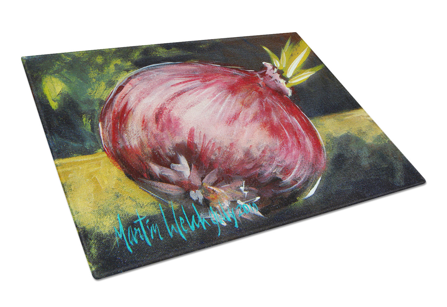 Vegetables Tempered Glass Cutting Board