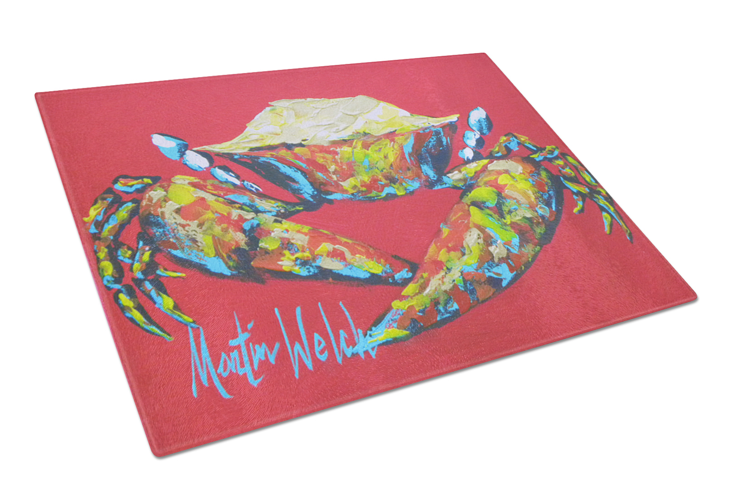 Shellfish Tempered Glass Cutting Board