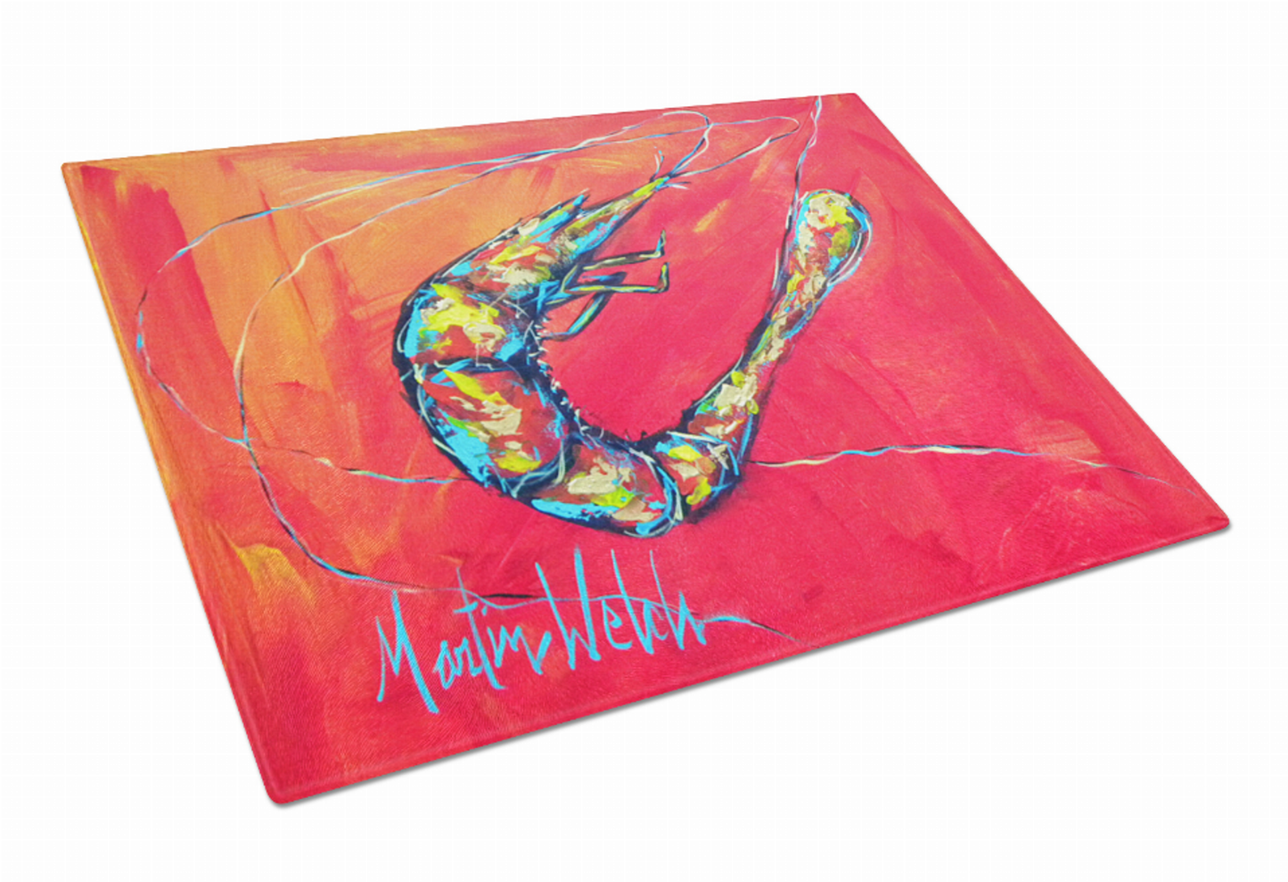 Painted Art Tempered Glass Cutting Board