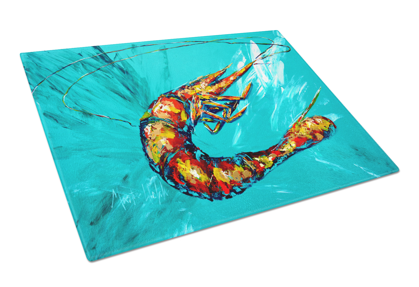 Shellfish Tempered Glass Cutting Board