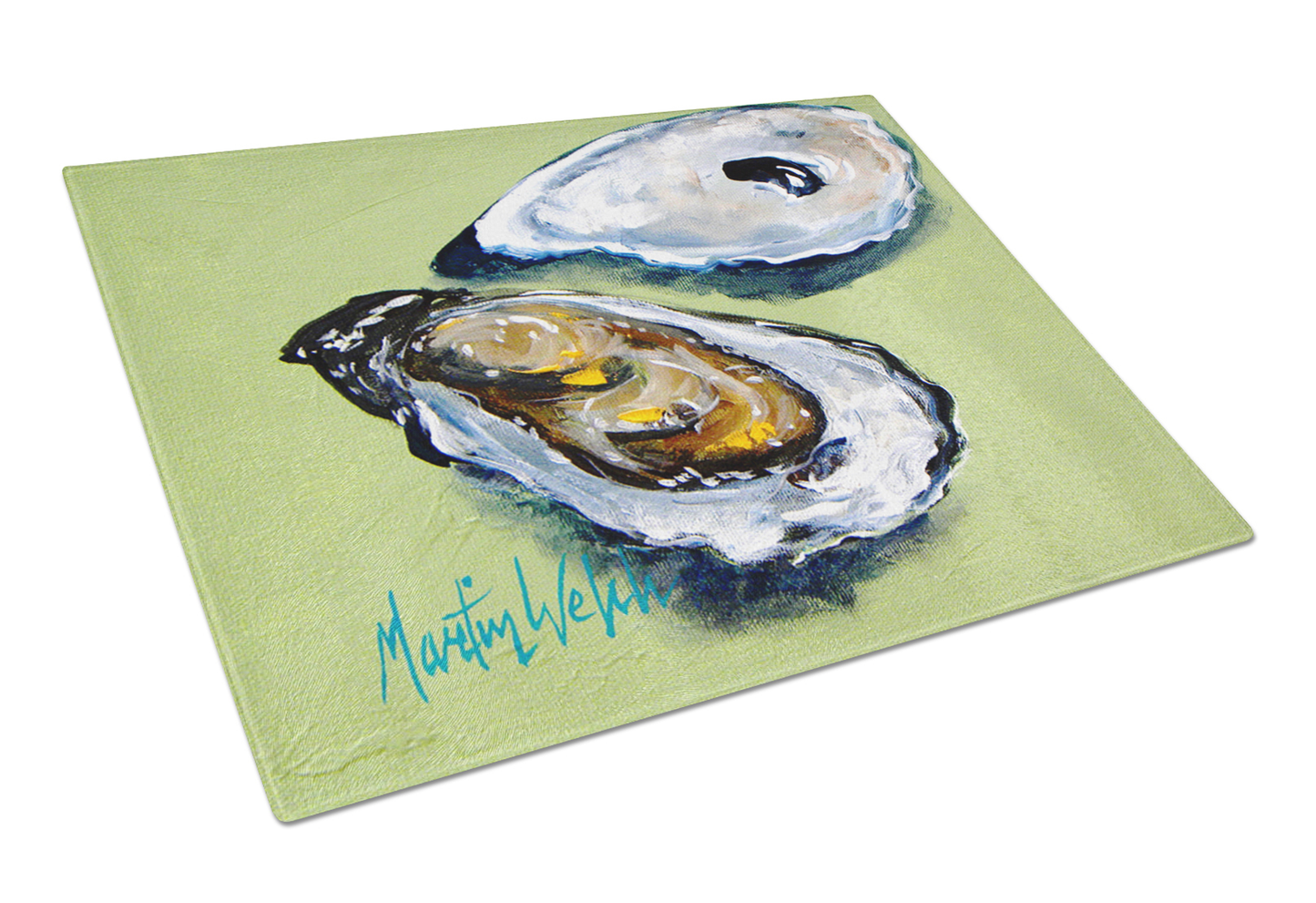 Shellfish Tempered Glass Cutting Board
