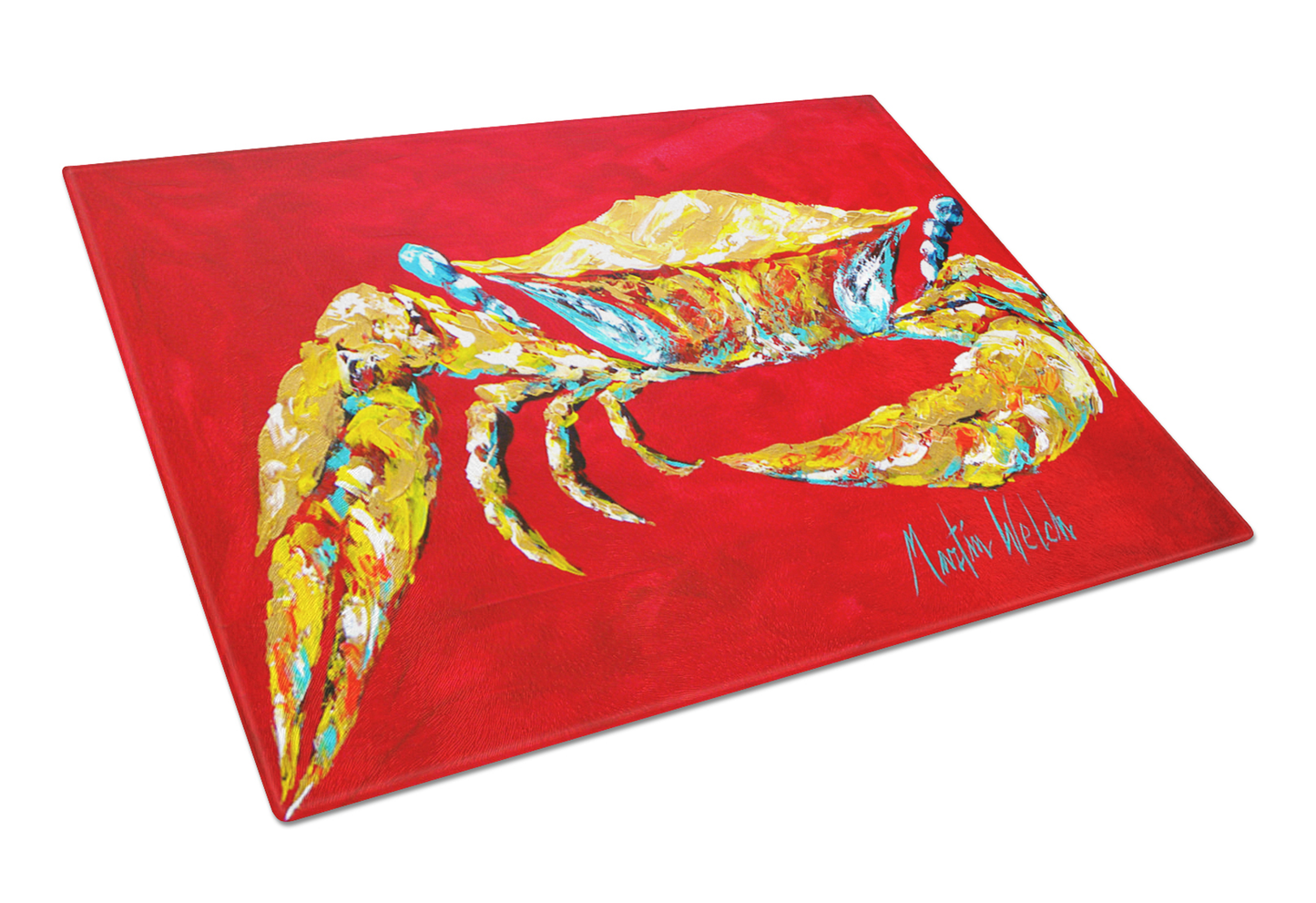 Shellfish Tempered Glass Cutting Board