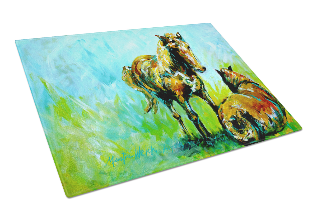 Equestrian Tempered Glass Cutting Board