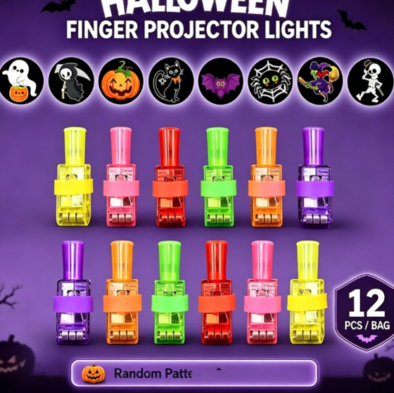 Halloween LED Projection Party Ring