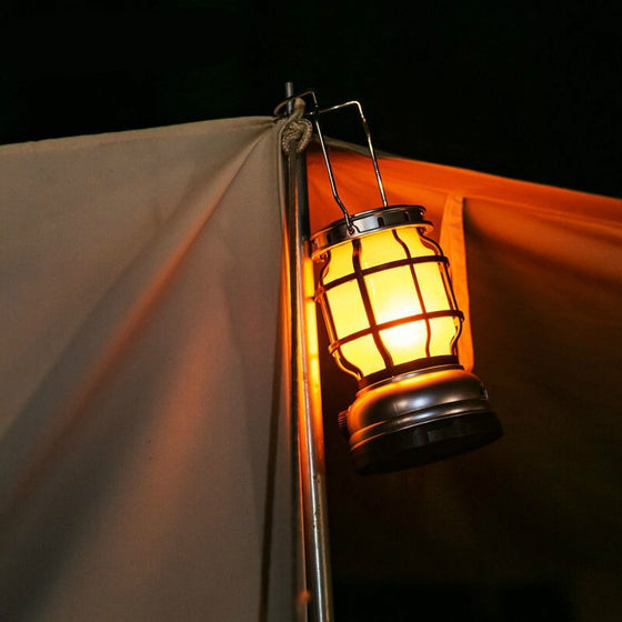 Solar Camping Lantern with Flame Effect Outdoor Lighting & Tools product image 3