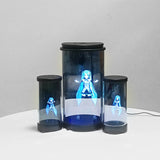 Cylindrical Holographic Display Cabinet 3D Projection