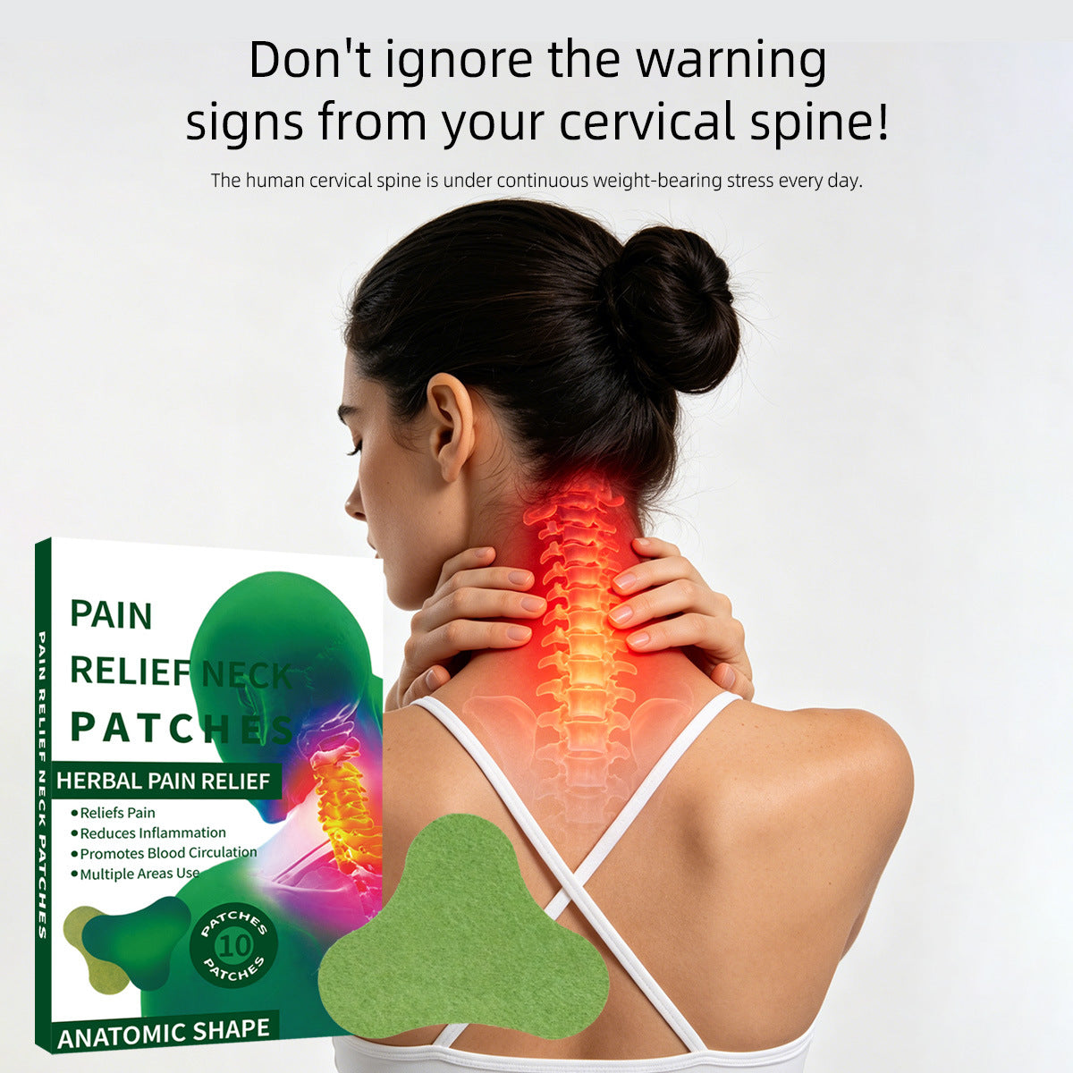 Mugwort Neck Pain Relief Patches