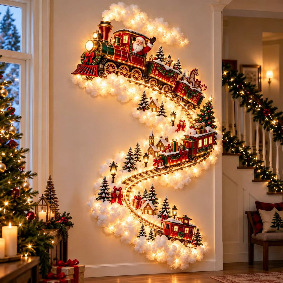Christmas Magic Pathway Wall Light