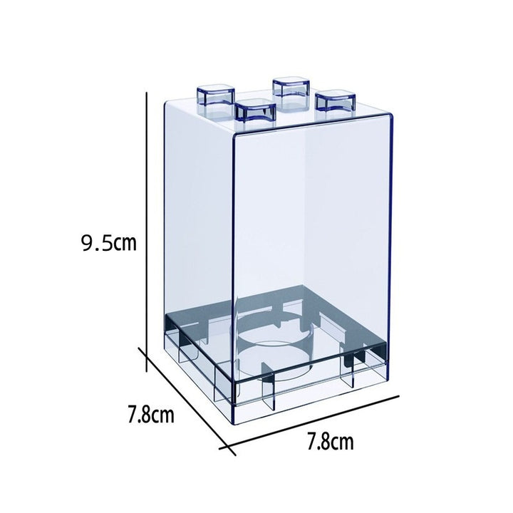 Stackable Acrylic Display Case with Dustproof Cover