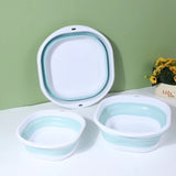 Foldable Portable Plastic Washbasin for Travel Outdoor Baby Bathing