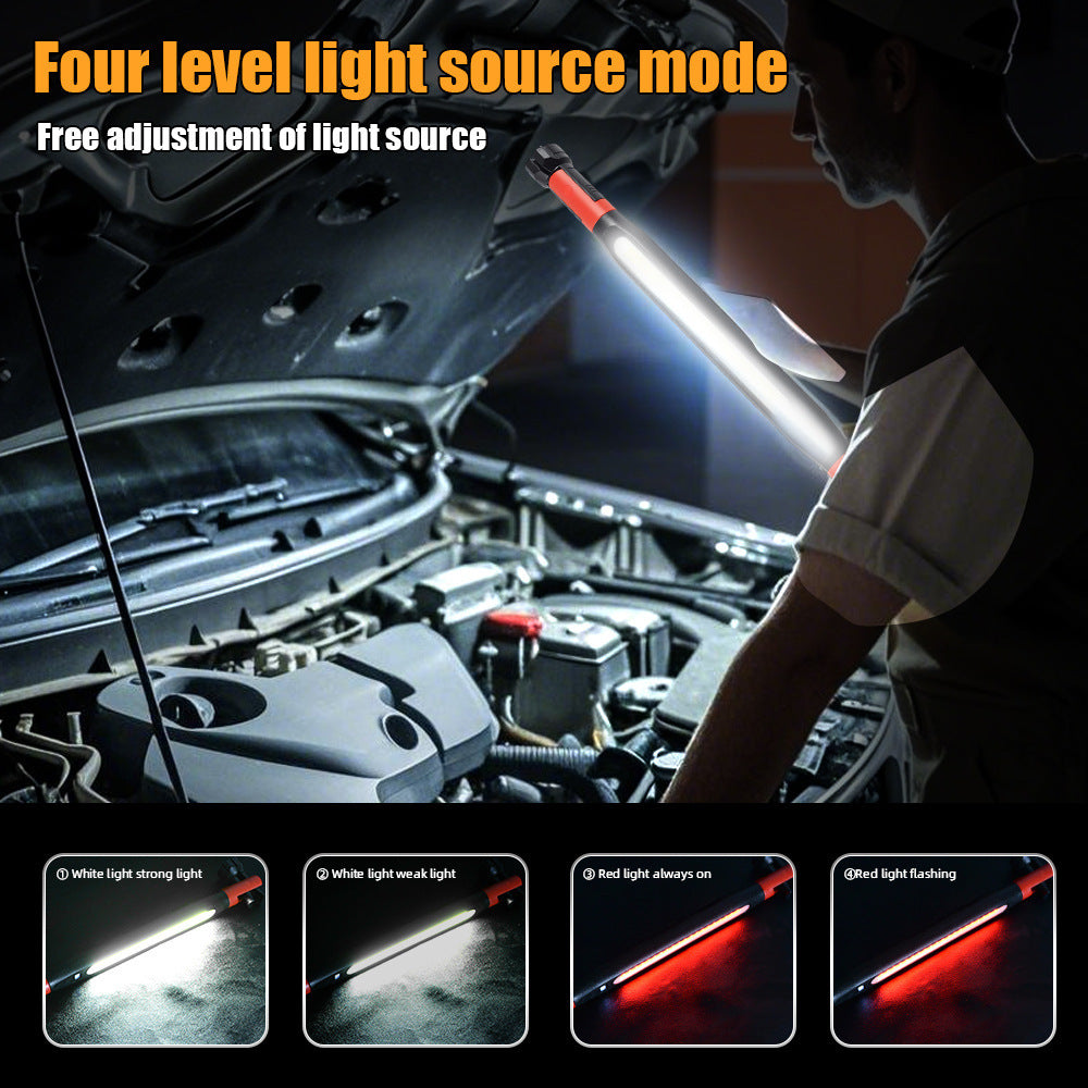 LED Rechargeable Magnetic Work Light with Hook
