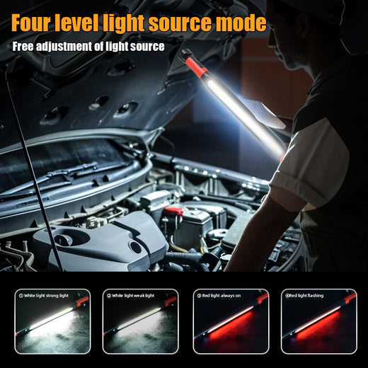 LED Rechargeable Magnetic Work Light with Hook