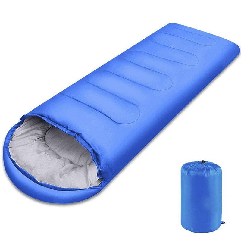 Outdoor sleeping bag for solo camping, lightweight and portable