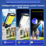 Solar-powered garden light