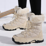 Fleece Lined Winter Snow Boots