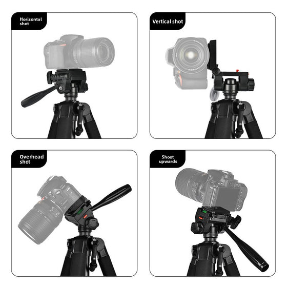 Adjustable Camera Tripod with Removable Gimbal for Phone and DSLR Audio Cameras & Smart Home product image 3