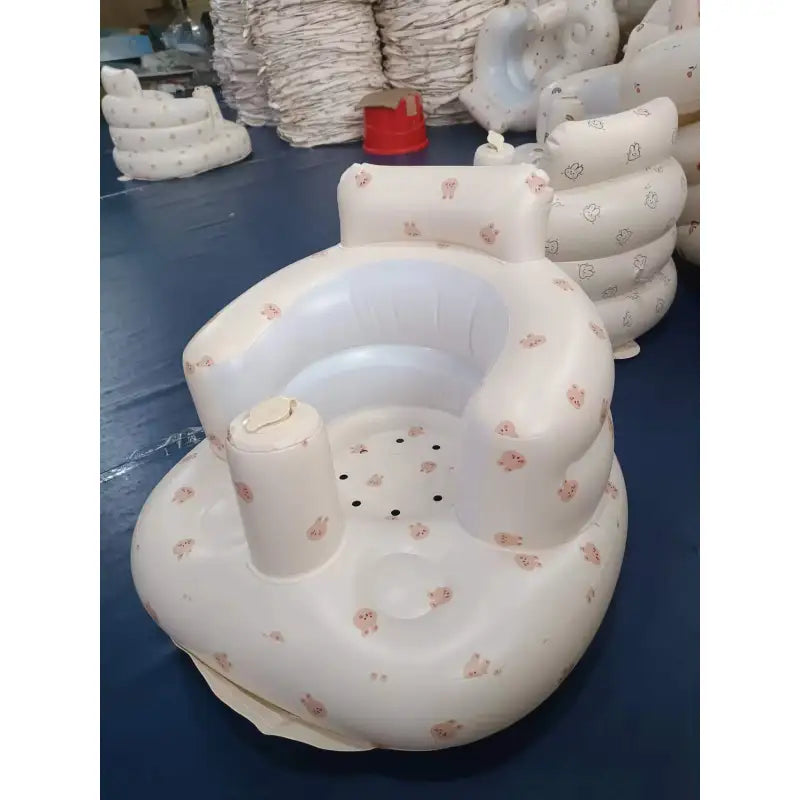 Inflatable Baby Chair side view