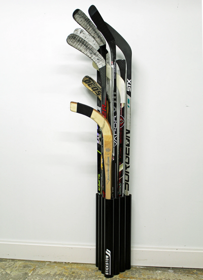 Stickstow 10-Tube Hockey Stick Holder (1–2 Players)