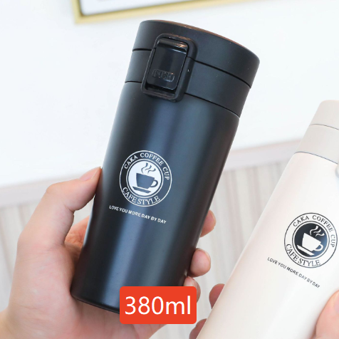 Stainless Steel Bouncing Thermos Cup with Wide Mouth