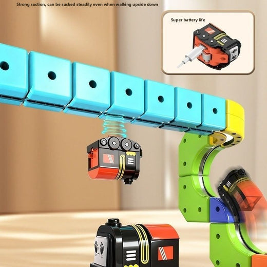 Magnetic Levitation Train Set with Building Blocks product image 3