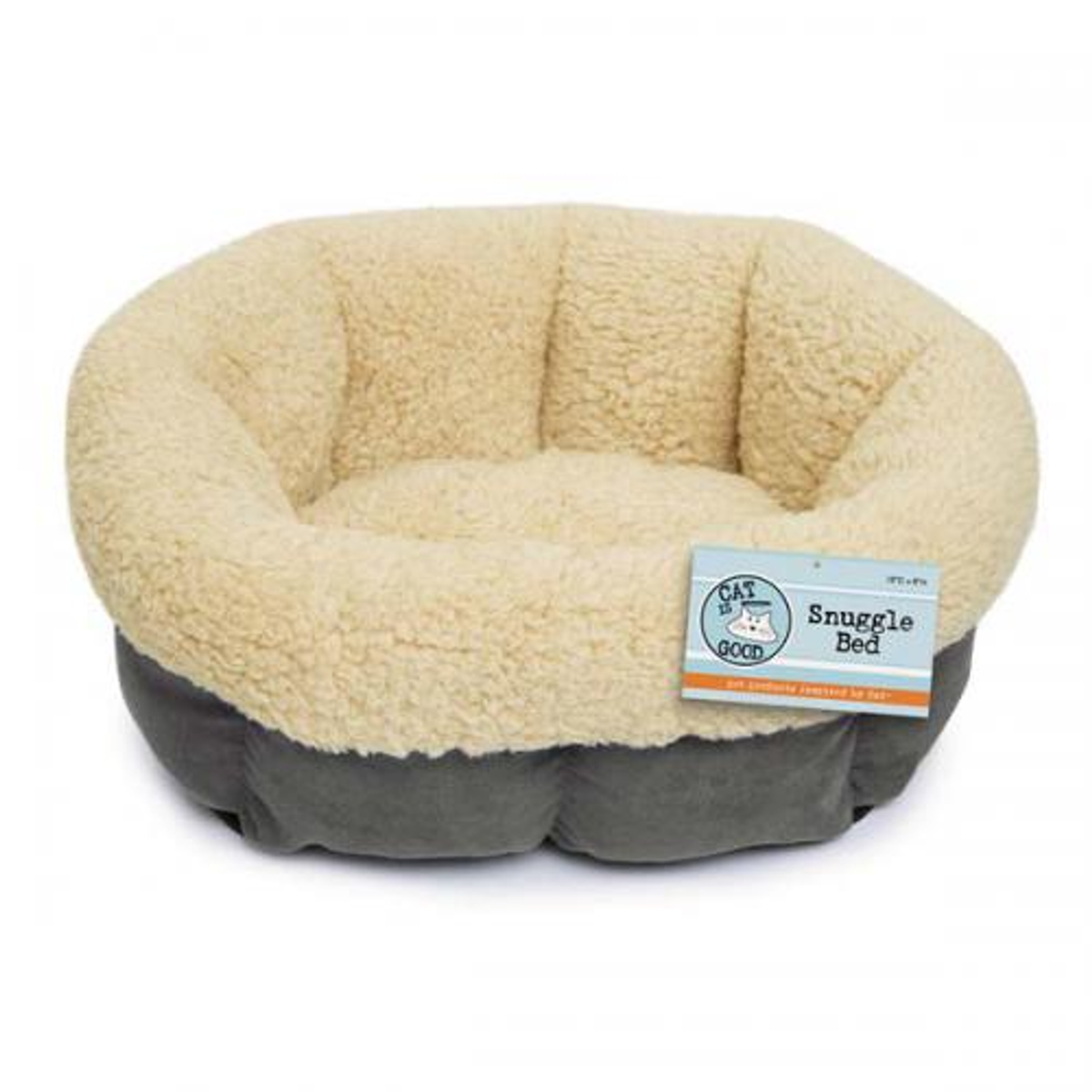 Cat is Good Snuggle Cat Bed