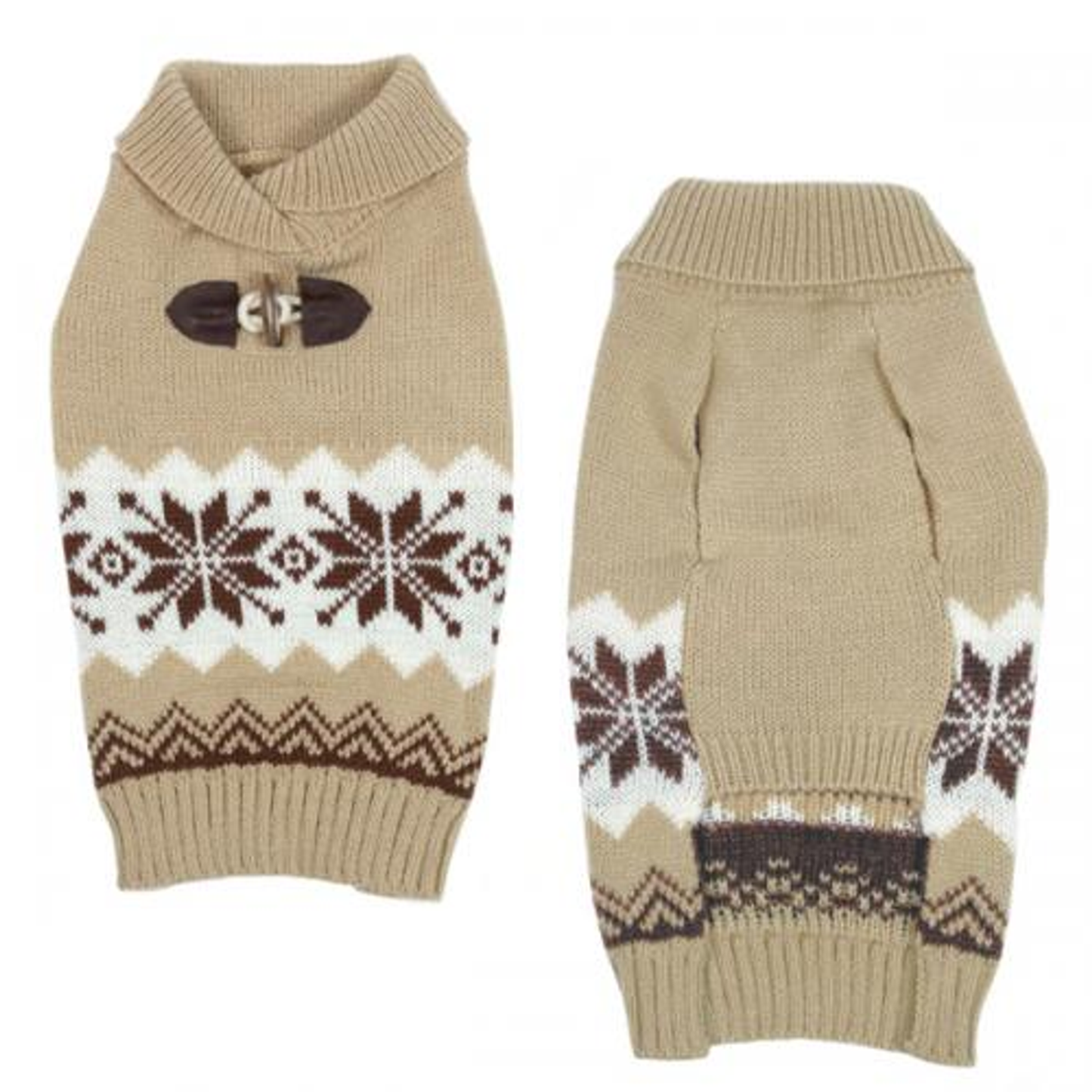 Casual Canine Shawl Collar Dog Sweater