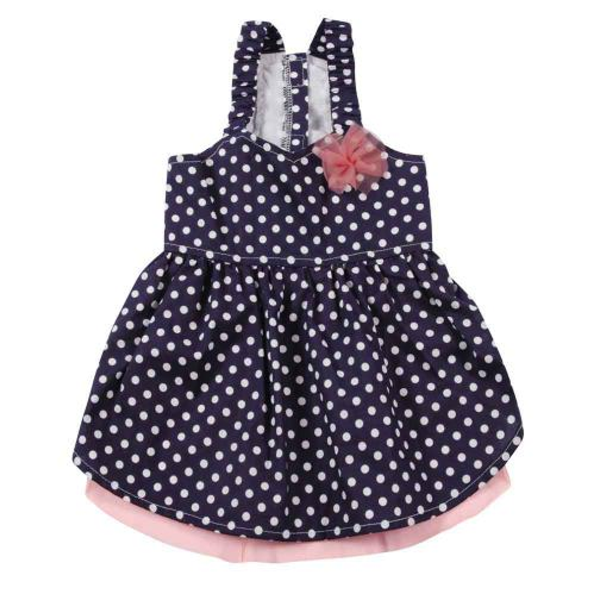 East Side Collection Blue Polka Dot Dog Dress
