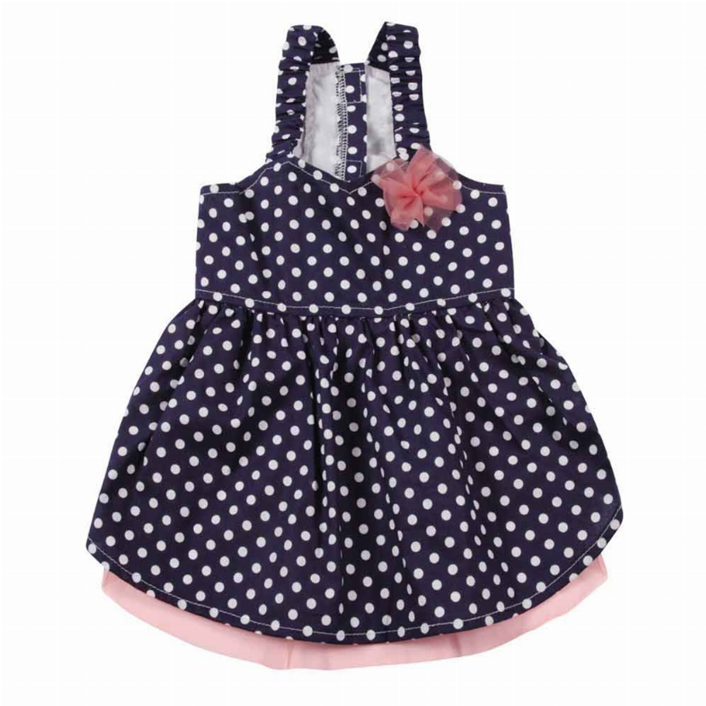 East Side Collection Blue Polka Dot Dog Dress
