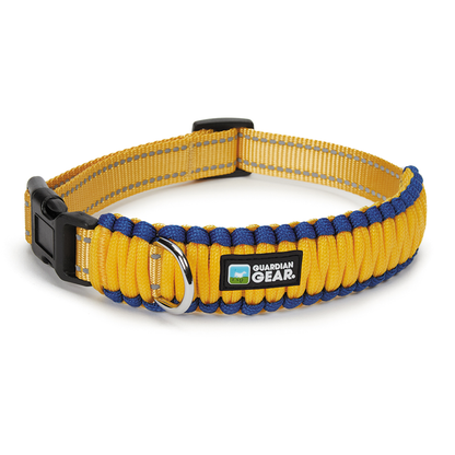 Guardian Gear Reflective Paracord Dog Collar & Lead