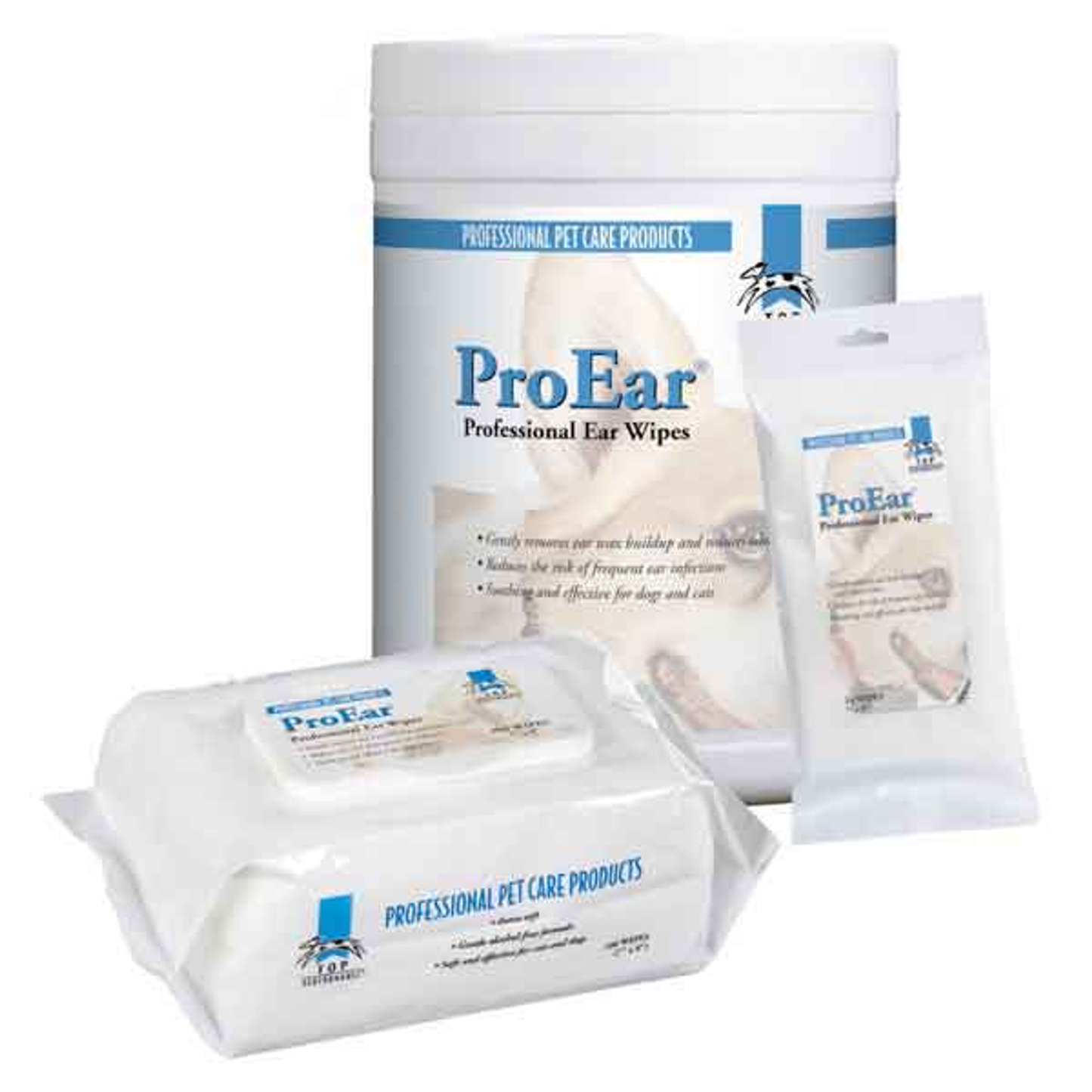 Top Performance Dog Ear Wipes 160-Pack Canister