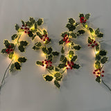 Christmas rattan light