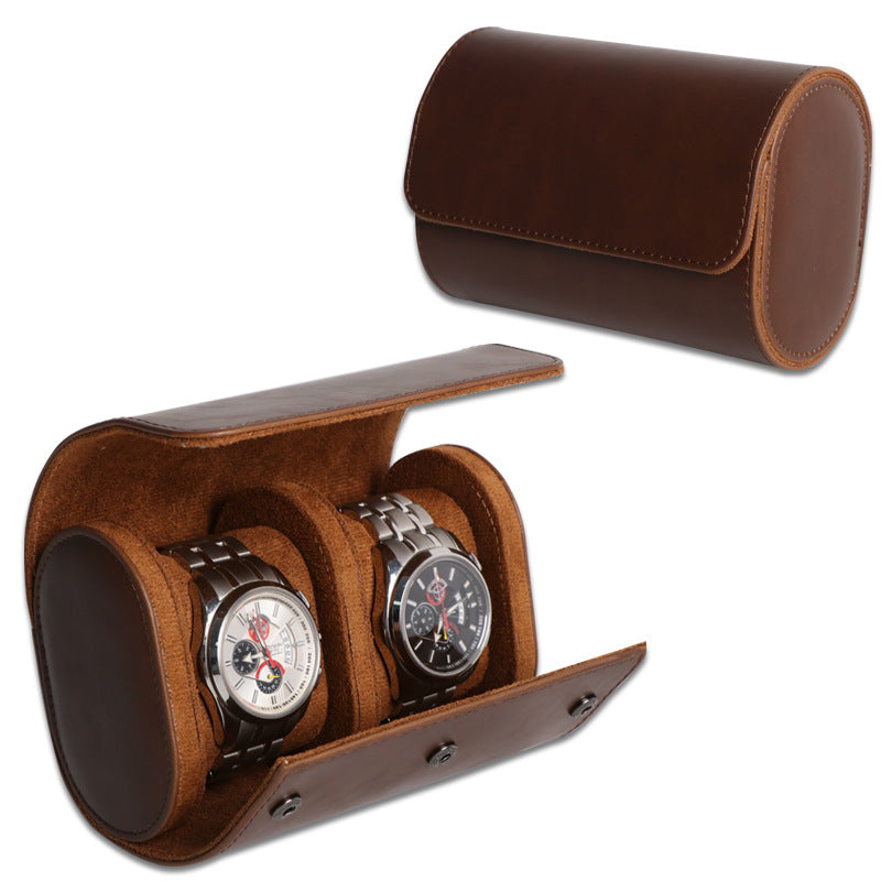 PU Leather Watch Storage Box