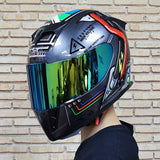 Jiekai Dual Lens Full Face Bicycle Helmet