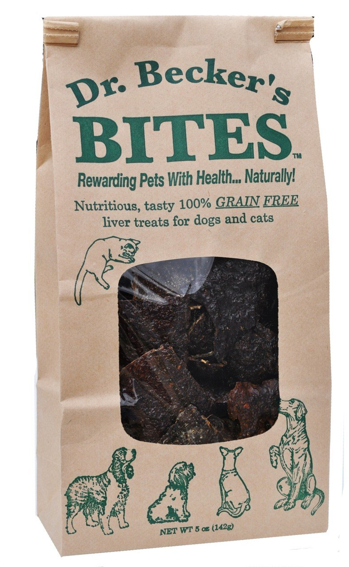 Dr. Becker's Beef Bites Beef Liver Dog & Cat Treats